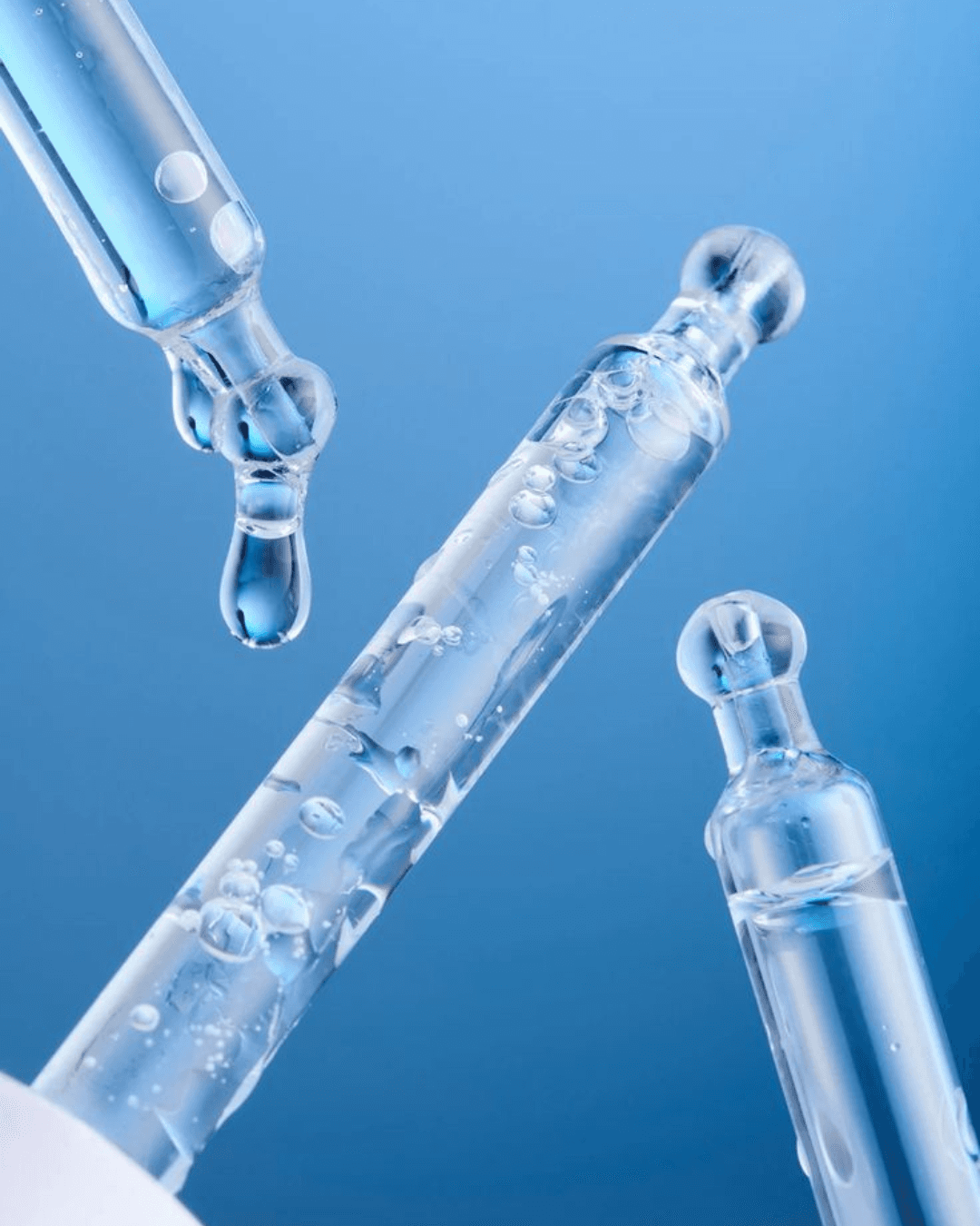 Pipetas de sérum com GHK-Cu